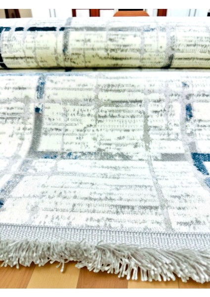 | Akrilik Pamuk Tabanlı Düz Saçaklı Halı | Modern Tasarım | Yumuşak ve Dayanıklı