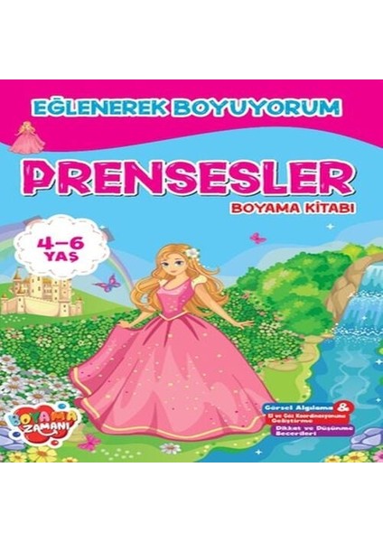 Eğlenerek Boyuyorum Prensesler