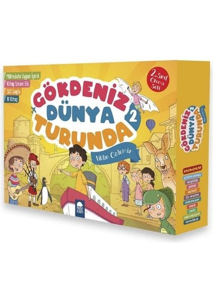 Gökdeniz Dünya Tda 2 - 2.sınıf Okuma Seti (10 Takım)