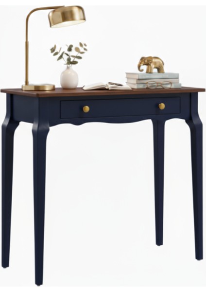 120 cm Masif Konik Lacivert Ceviz Dresuar modelleri