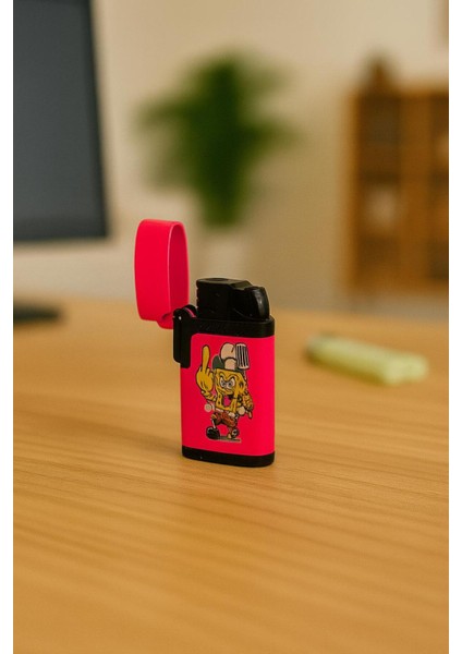 “premium Pürüzlü Metal Gazlı Çakmak – Şık ve Dayanıklı Tasarım”