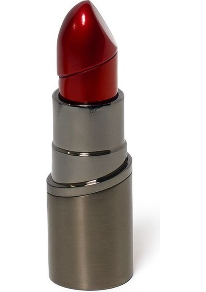 Ruj Görünümlü Metal Gazlı Çakmak – Şık ve Taşınabilir Tasarım