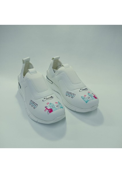 Diş Desenli Ortopedik Taban Kadın Spor Ayakkabı fiyatları