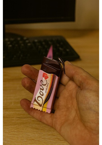 🍫 Karamel Alev –lüx Premium Pürmüz Çakmak