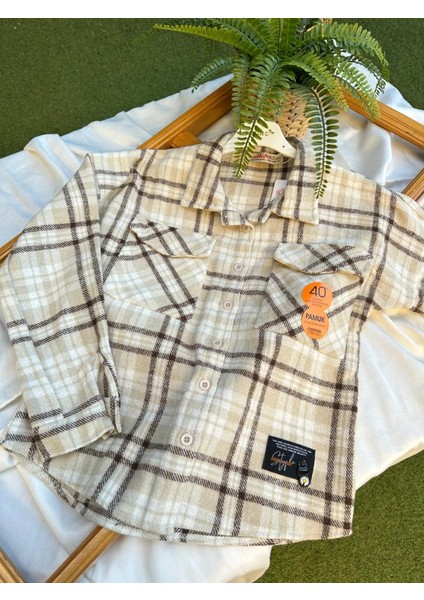 Kahverengi Çizgili Oduncu Gömlek modelleri