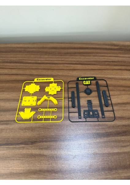 Cat Ekskavatör Kit Kartı | Lisanssız 3D Baskı Iş Makinesi Maketi | Hobi & Koleksiyon fiyatları