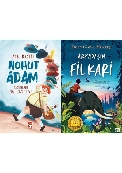 Nohut Adam (Anıl Basılı) ve Arkadaşım Fil Kari (Dhan Gopal Mukerji)