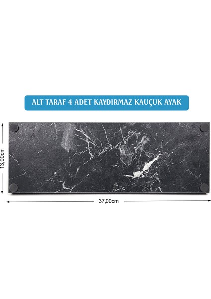 Nevila Siyah Mermer Desen Lüks Masa Isimliği Kalemlik Notluk Isimlik Seti indirimleri