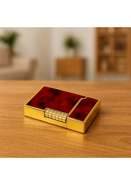 Imperial Red Gold Yandan Taşlı Lüks Çakmak modelleri