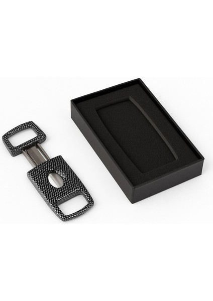 Karbon Desenli Çelik Puro Kesici – Lüks Kutulu Model modelleri