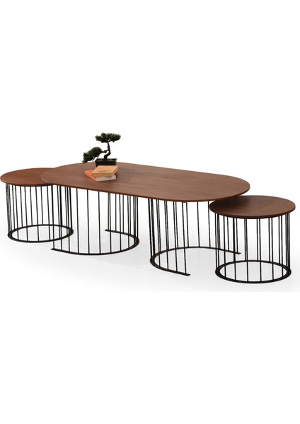 Riga Ceviz Orta Sehpa