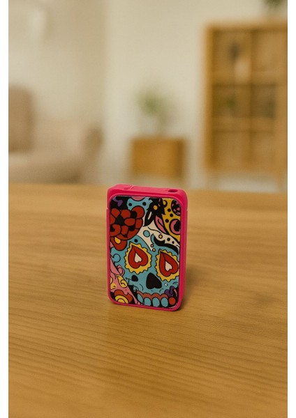 Parlak Ayna Yüzeyli Taşlı Lüks Çakmak – Premium