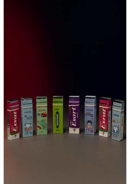 Candyspark Fun Edition – Renkli Karikatür Serisi Gazlı Pürmüz Çakmak