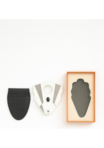 Luxury Metal Puro Makası – Çelik Çift Bıçaklı Kesici + Deri Kılıf ve Özel Kutusu fiyatları