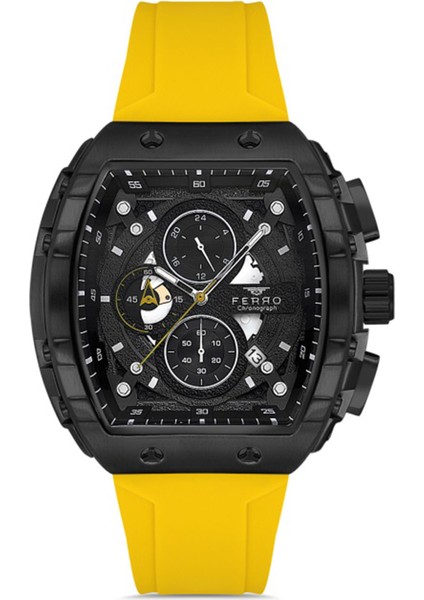 Orijinal Erkek Silikon Kordon Spor Kol Saati Çelik Kasa Paslanmaz Çelik Fonksiyonlar Akitf Çalışır 2 Yıl Garantili Premium Seri