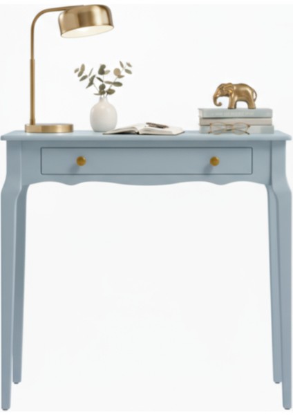 110 cm Masif Konik Açık Mavi Dresuar fiyatları