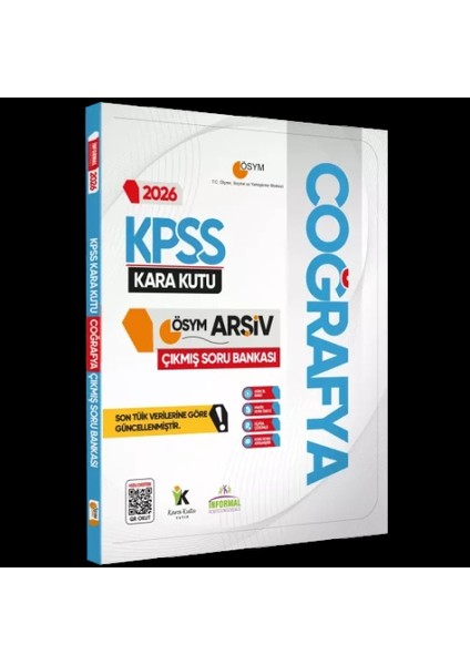 Informel 2026 Kpss Karakutu Coğrafya Ösym Çıkmış Soru Bankası