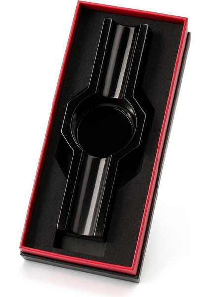 Şık Tasarımlı Siyah Puro Küllüğü – Isıya Dayanıklı, Özel Kutulu Premium Puro Aksesuarı modelleri