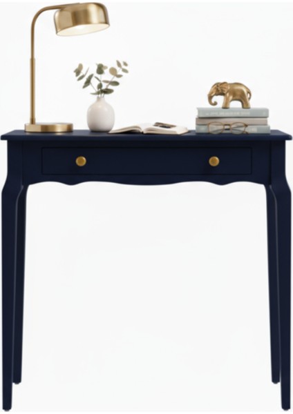 110 cm Masif Konik Lacivert Dresuar fiyatları