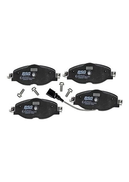 Fren Balata On Fıslı Golf Vıı (5g1) 1.2 Tsı 2012-/ 1.4 Tsı 2012-/ 1.6 Tdı 2012-/ Passat 1.6 Tdı 2014-/ Tıguan 1.6 Tdı 2016-/ Audı A3 1.4 Tfsı 2012-/SKODA Superb 1.4tsı 2015-/SEAT Leon 1.4tsı 2012-