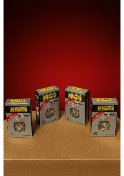 Clipper Premium Nikotin Engelleyici Filtre 4 Lü Set– Saf Çekim, Temiz Deneyim fiyatları