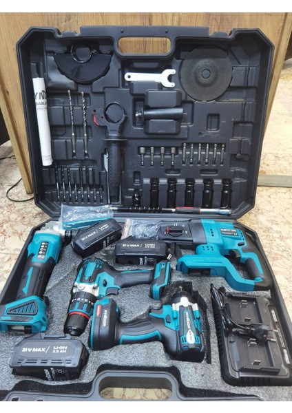 Şarjlı Makina Seti 4 ' Lü Ryndor fiyatları