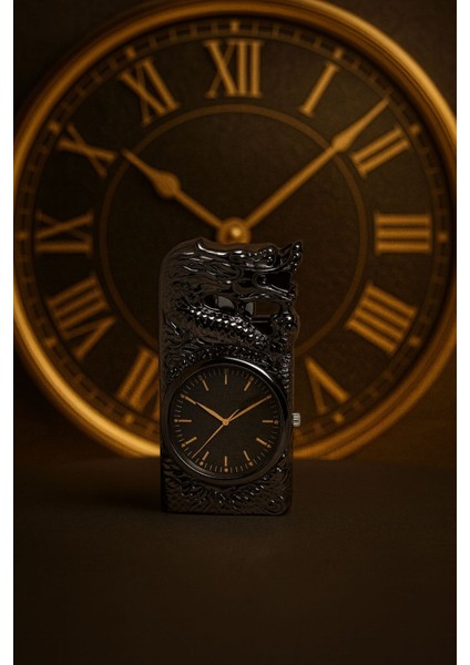 Dragon Tımefıre – Işıklı Saatli Metal Pürmüz Çakmak fiyatları