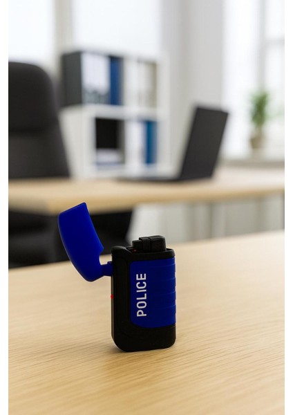 Police Marka Mavi Siyah Gazlı Pürmüzlü Çakmak – Rüzgar Geçirmez, Lüks Tasarım modelleri