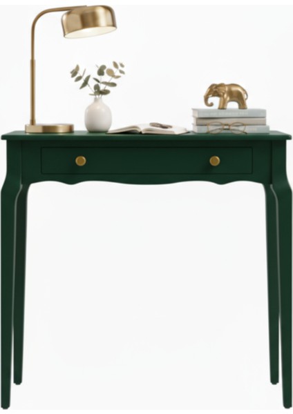 110 cm Masif Konik Yeşil Dresuar fiyatları