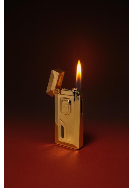 Gold Külçe Tasarımlı Elektronik Çakmak | Hediye Kutulu fiyatları