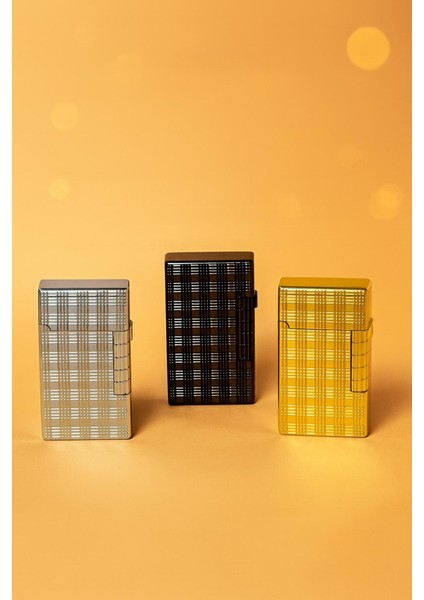 Taşlı Metal Pürmüzlü Tarz Çakmak – Altın, Gümüş ve Siyah Modeller modelleri