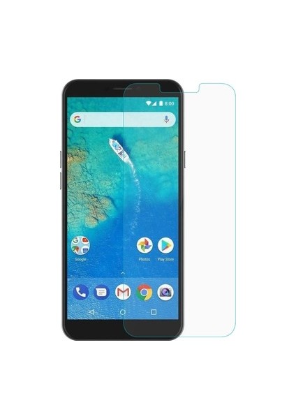 ESLIFETECH26AKSESUAR General Mobile Gm8 Go Uyumlu Temperli Cam Ekran Koruyucu