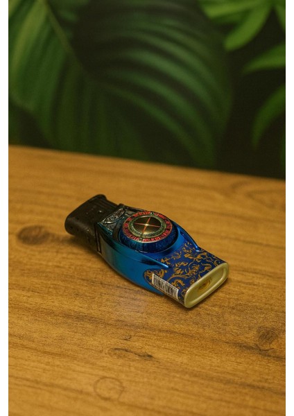 “spinflame Deluxe – Stres Çarklı Pürmüzlü Metal Çakmak”