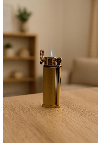 🌟 Royal Gold Premium Gazlı Çakmak – Lüks Tasarım 🌟 fiyatları