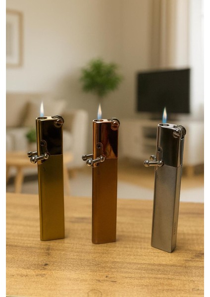 “primeflame Elite – Gaz Kontrollü Metal Lüks Çakmak” Lütfen Renk Tercihini Belirtiniz.