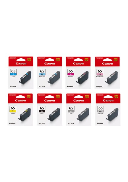 Clı-65 Serisi Kartuş 8 Li Pıxma PRO-200