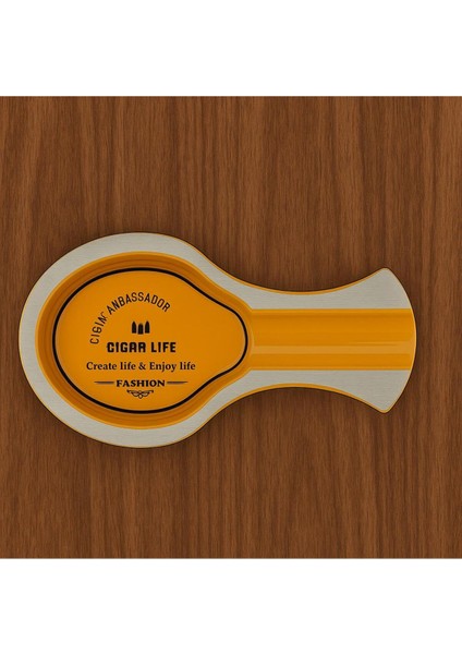 Crystal Luxe Cigar Ashtray – Premium Cam Puro Küllüğü fiyatları