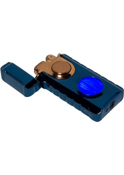 LED Işıklı Metal Gazlı Çakmak – Kapaklı ve Şarj Göstergeli Model fiyatları