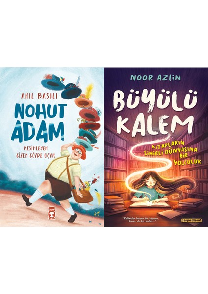 Nohut Adam (Anıl Basılı) ve Büyülü Kalem Kitapların Sihirli Dünyasına Bir Yolculuk