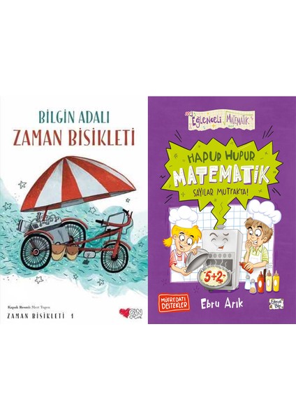 Zaman Bisikleti 1 (Bilgin Adalı) ve Hapur Hupur Matematik Sayılar Mutfakta