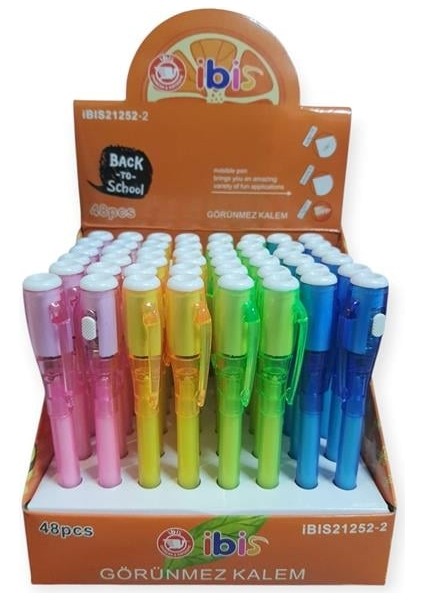 Görünmez Kalem 21252-2 48'li Stand