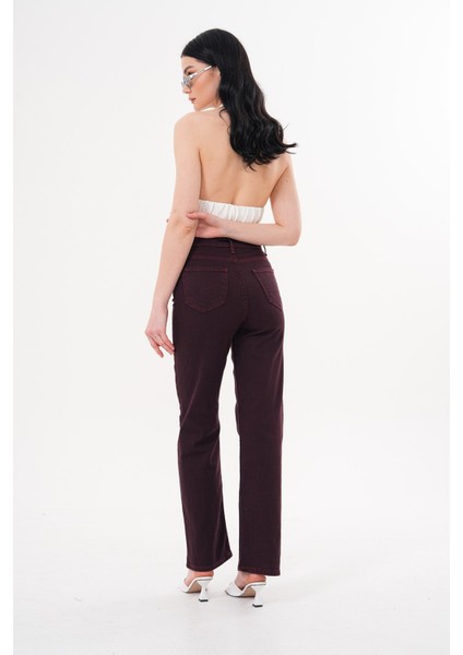 Kadın Bol Paça Kot Pantolon fiyatları