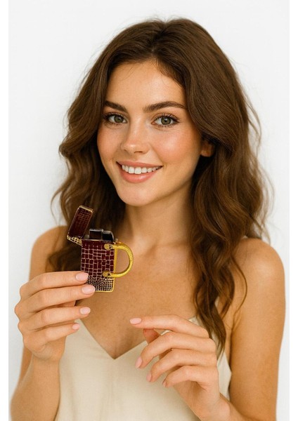 Lux Bagfıre Gazlı – Çanta Tasarımlı Lüks Pürmüz Çakmak modelleri