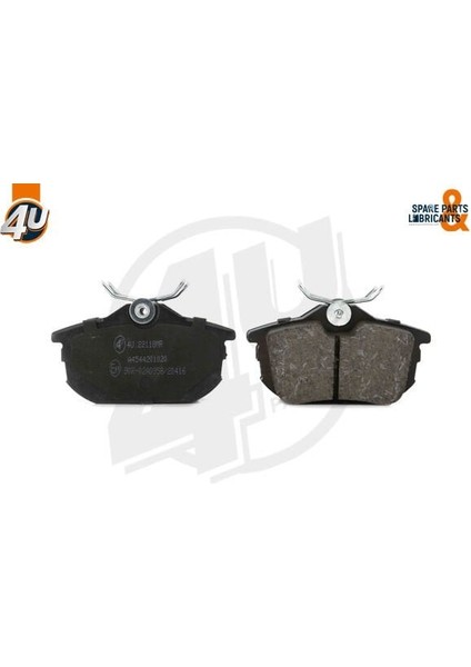 Fren Balata Arka Volvo S40 I 1.6i 16V 1995-2003/ S40 I 1.8i 16V 1995-2003/ S40 I 1.9 Td 1995-2003/ Mıtsubıshı Carısma (Da) 1.8 Gdı 1995-2006/ Colt Vı 1.3 2002-2012/ Colt Vı 1.5 Dıd 2002-2012