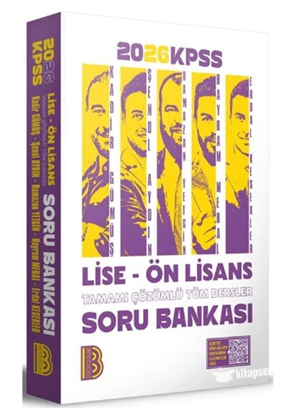 2026 Kpss Lise Önlisans Tüm Dersler Çözümlü Soru Bankası Benim Hocam
