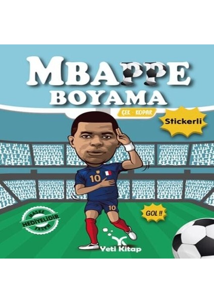 Mbappe Boyama Kitabı