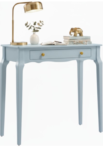 120 cm Masif Konik Açık Mavi Dresuar modelleri