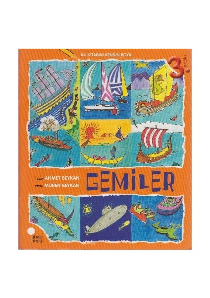 Ilk Kitabını Kendin Boya - Gemiler