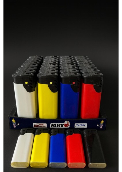 Mry Premium Standlı Çakmak Seti – 3’lü Koleksiyon (Taşlı, Pürmüzlü, Manyetik) 50’li Paketlerle modelleri