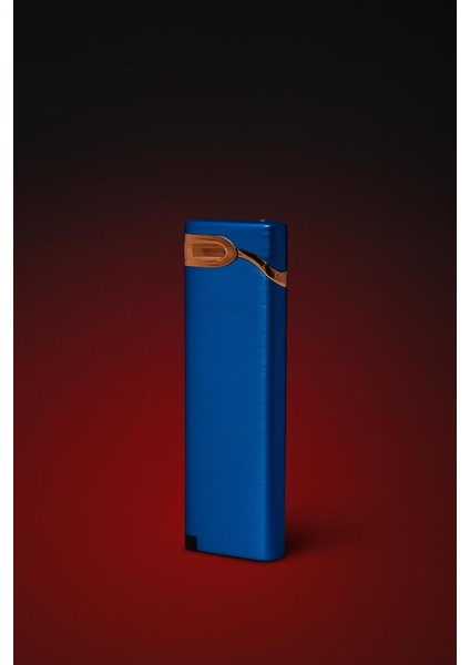 Royal Blue Premium Minyatür Pürmüz Çakmak – Metal Gövde & Güçlü Alev
